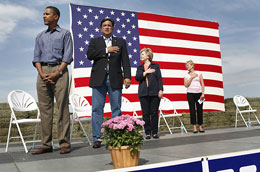 Obama hands down